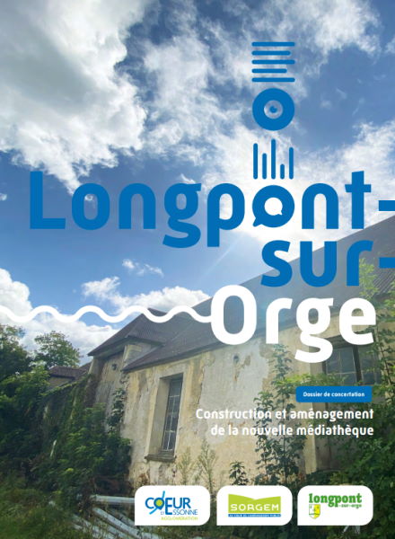 image nouvelle médiathèque à Longpont-sur-Orge 